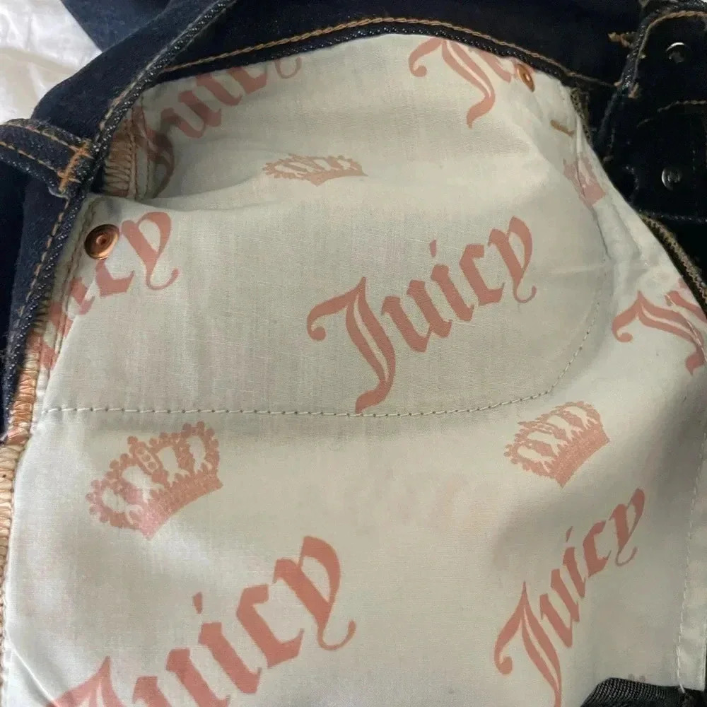 Juicy Couture dark wash denim - Picture 5 of 7